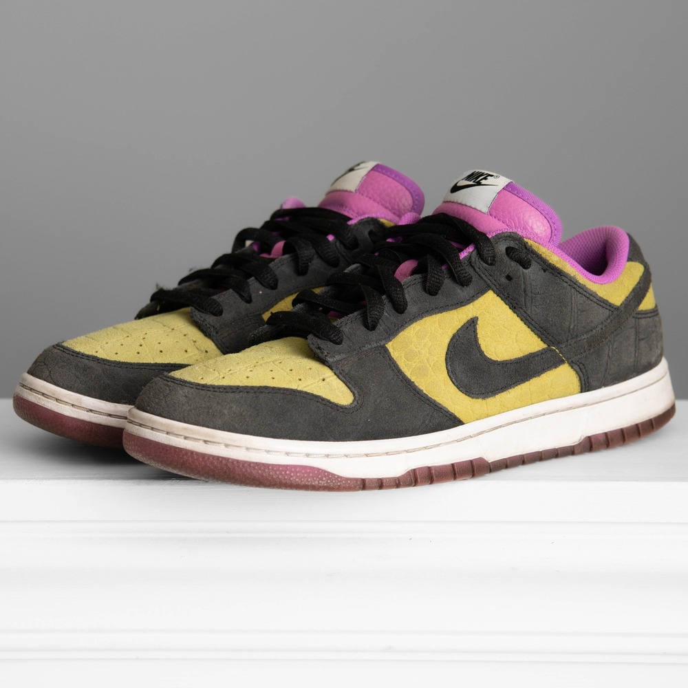 Nike Dunk Low Mens 10 "Unlocked" Unique Custom Streetwear Sneakers Rare Urban
